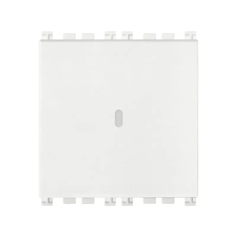 Pulsante 1P NO 10A assiale 2M bianco - Vimar 19108.2.B