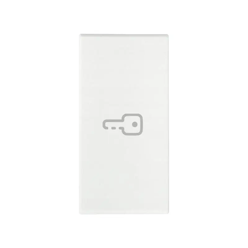 Tasto 1M simbolo chiave assiale bianco - Vimar 19131.P.B