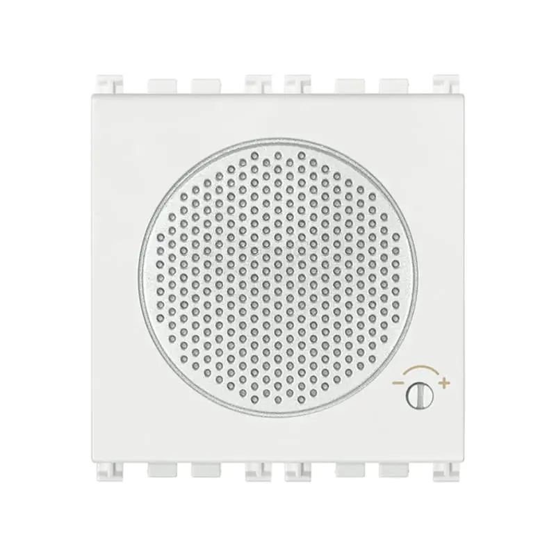 Suoneria elettron. 3 sequenze 12V bianco - Vimar 19380.B