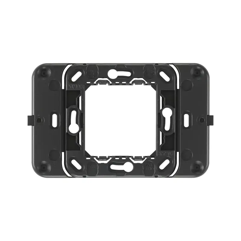 Supporto radio placca 2M centrali grigio - Vimar 19507