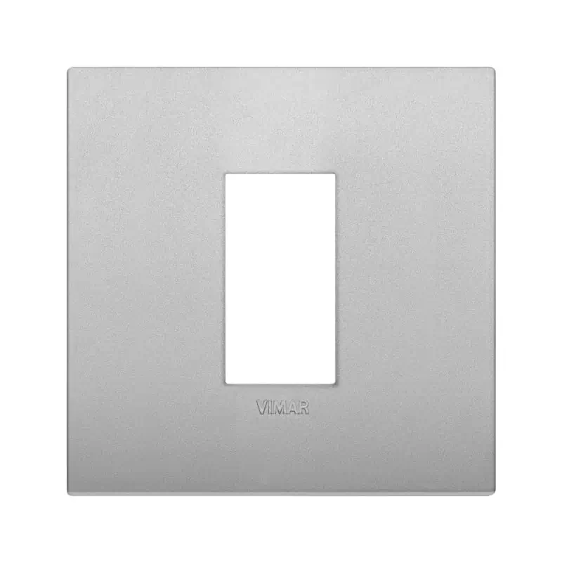 Placca Classic 1M silver matt - Vimar 19641.79
