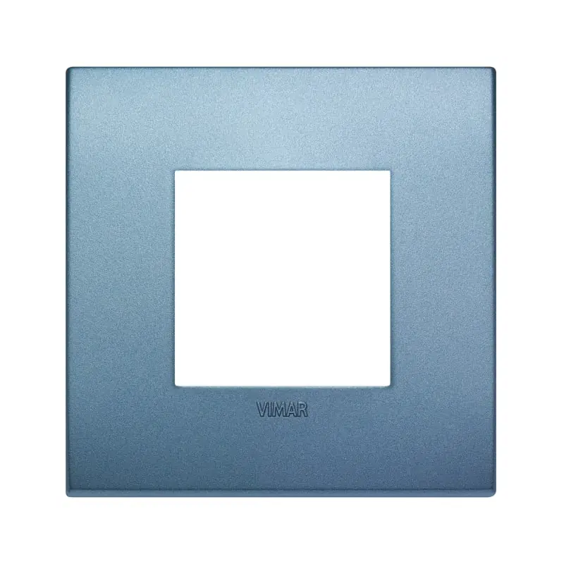 Placca Classic 2M blu matt - Vimar 19642.76