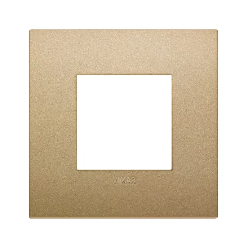 Placca Classic 2M oro matt - Vimar 19642.78