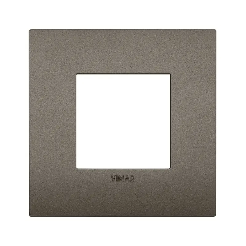 Placca Classic 2M Metal - Vimar 19642.80