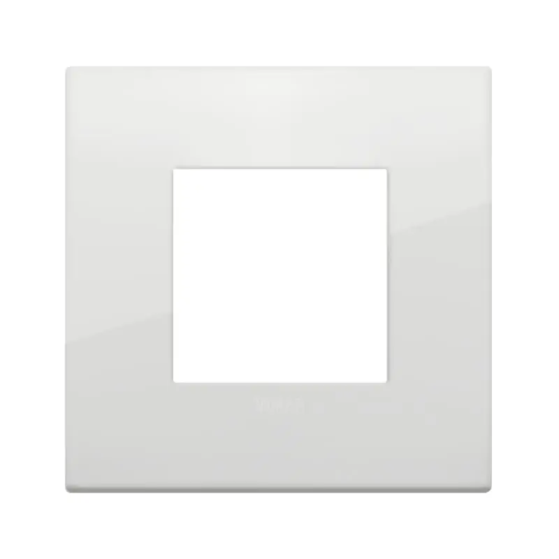 Placca Classic 2M polar total look - Vimar 19642.B06