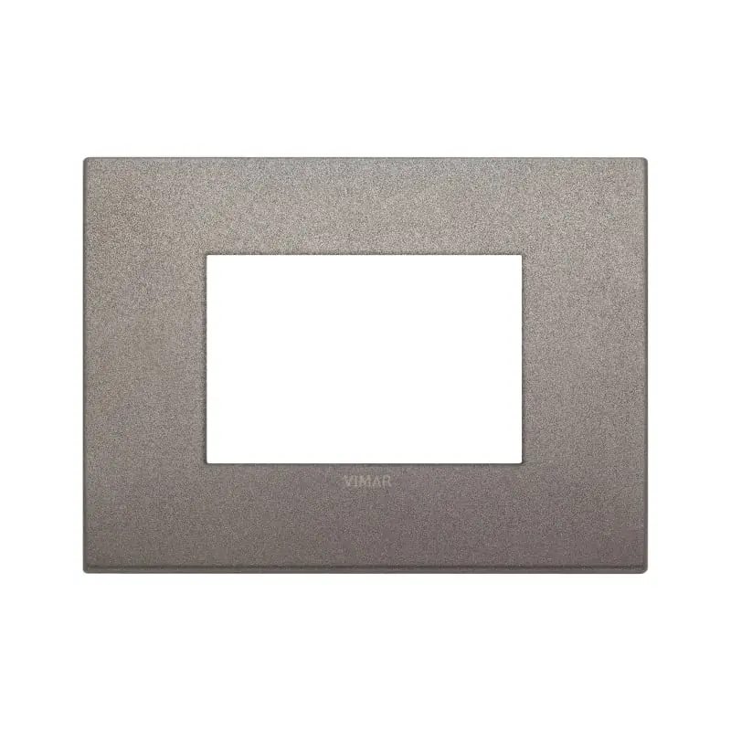 Placca Classic 3M titanio matt - Vimar 19653.04