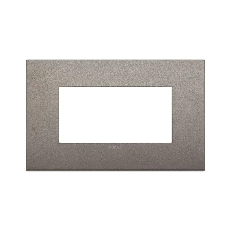 Placca Classic 4M titanio matt - Vimar 19654.04