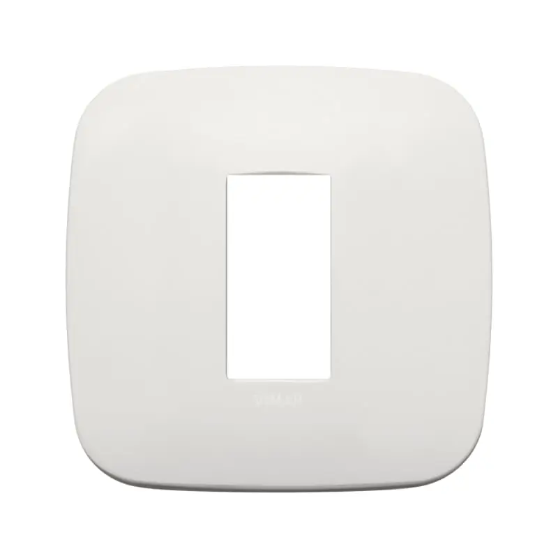 Placca Round 1M perla matt - Vimar 19671.25