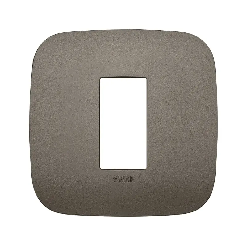 Placca Round 1M Metal - Vimar 19671.80