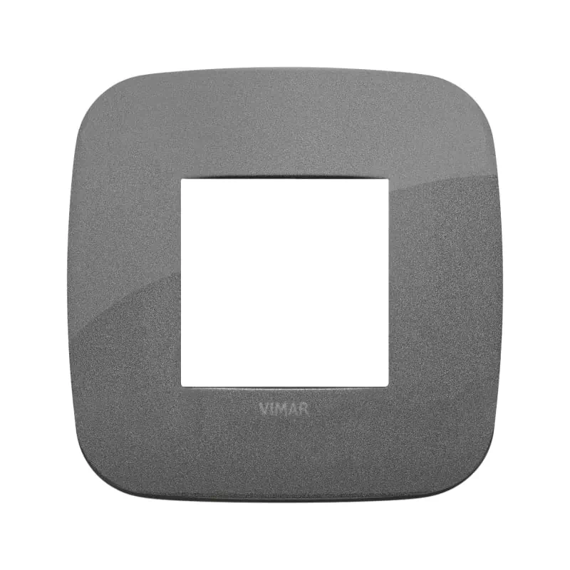 Placca Round 2M ardesia - Vimar 19672.22