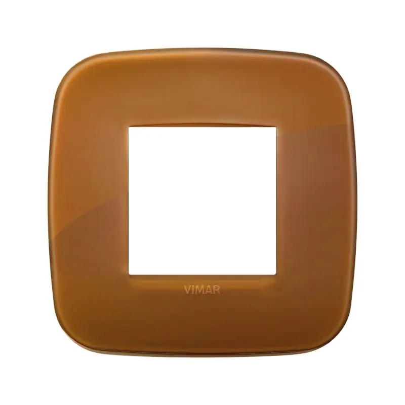 Placca Round 2M Reflex caramel - Vimar 19672.62