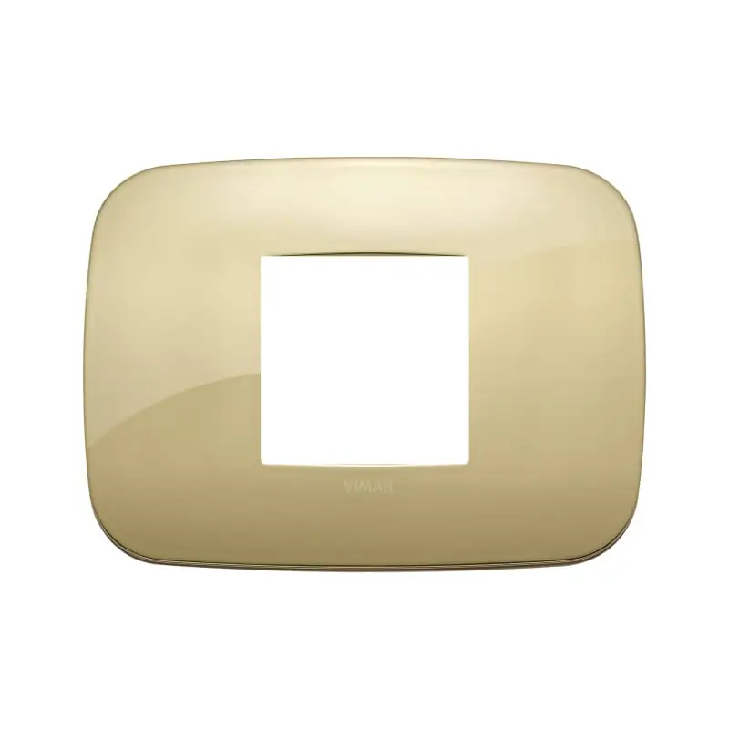 Placca Round 2M centrali oro - Vimar 19682.27