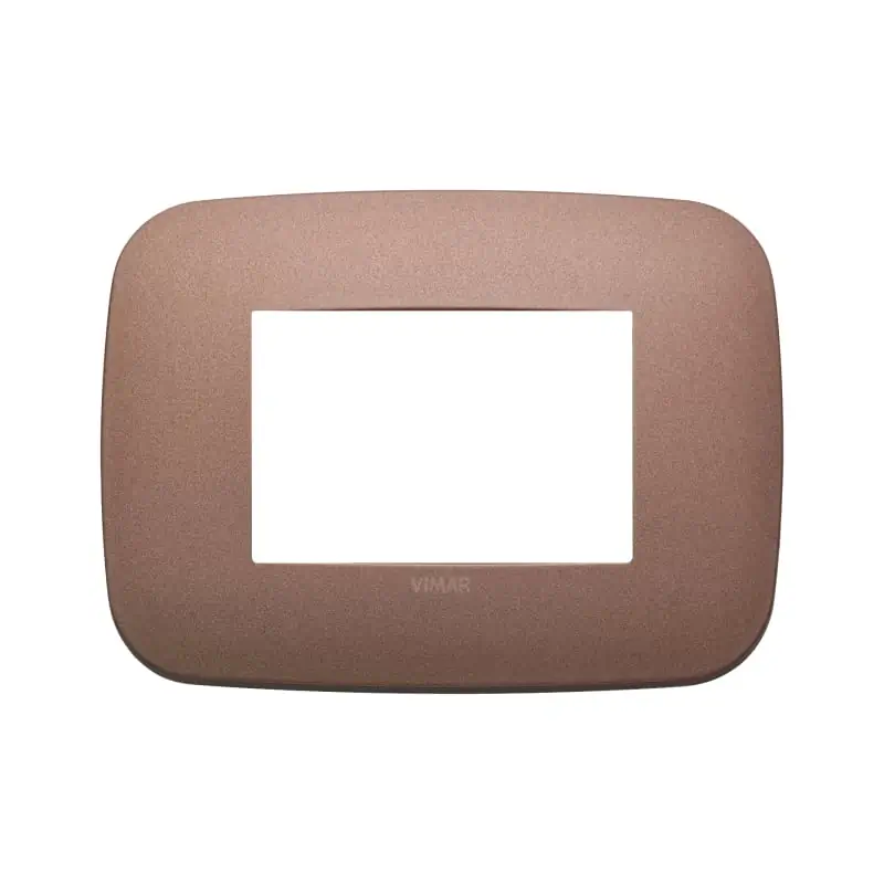 Placca Round 3M bronzo matt - Vimar 19683.24