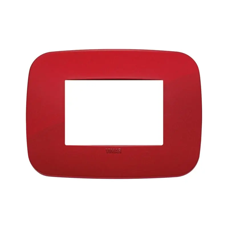 Placca Round 3M rosso - Vimar 19683.85