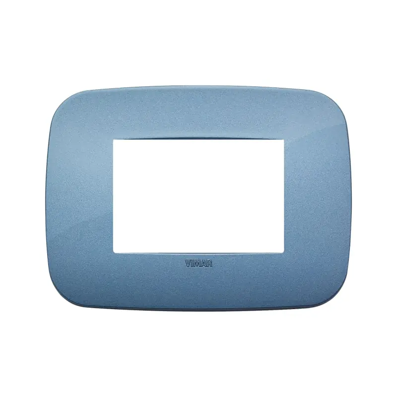 Placca Round 3M blu - Vimar 19683.86
