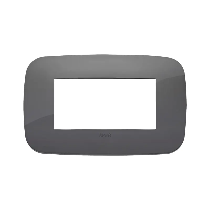 Placca Round 4M grigio - Vimar 19684.82