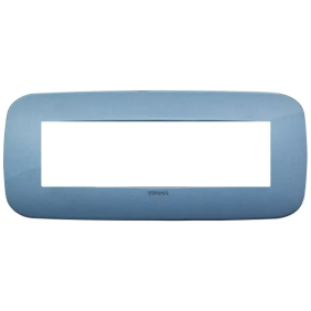 Placca Round 7M blu - Vimar 19687.86