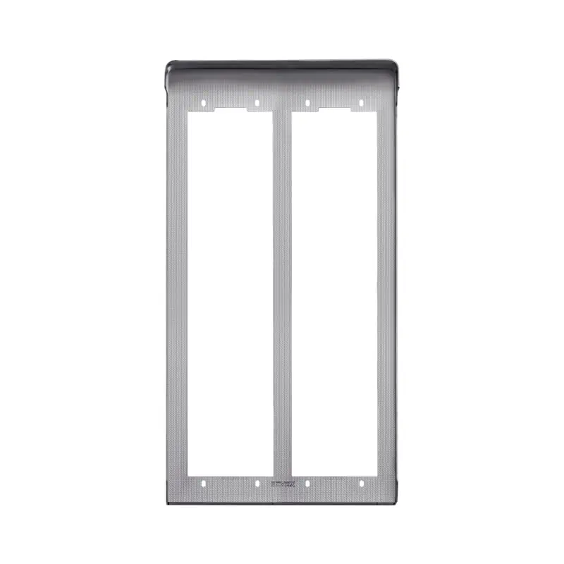 Cornice per 2 placche 3M acciaio - Vimar 1P32