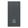 Tasto 1M simbolo campanello grigio - Vimar 20021.C