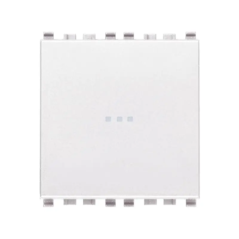 Deviatore 1P 16AX assiale 2M bianco - Vimar 20105.2.B