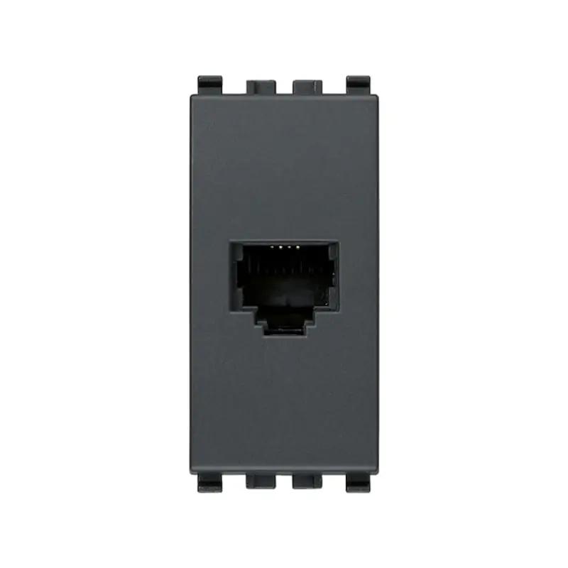 Presa RJ11 6/4 grigio - Vimar 20320