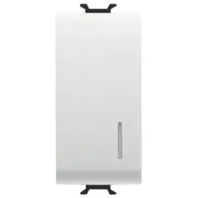 INTERR.1M 1P 16AX ILL.LOC.BIANCO - Gewiss GW10002