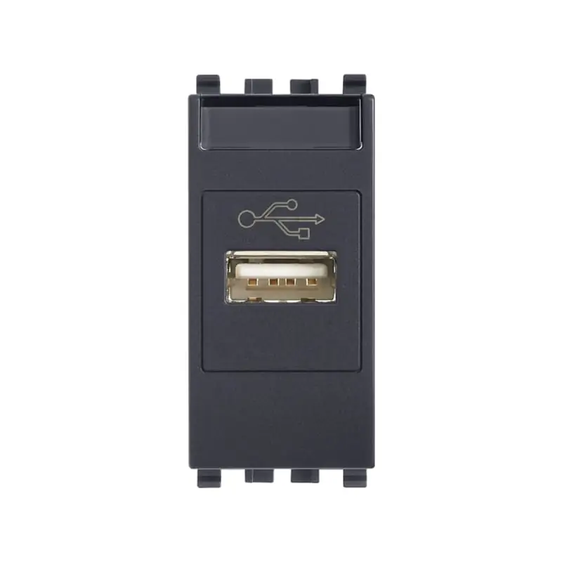 Presa USB grigio - Vimar 20345