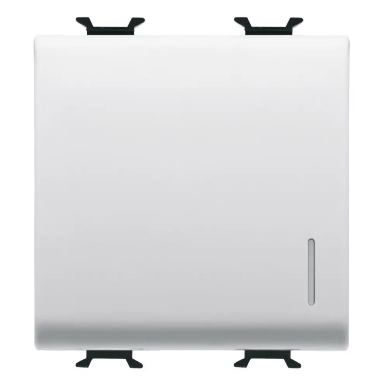 INTERR.2M 1P 16AX ILL.LOC.BIANCO - Gewiss GW10032