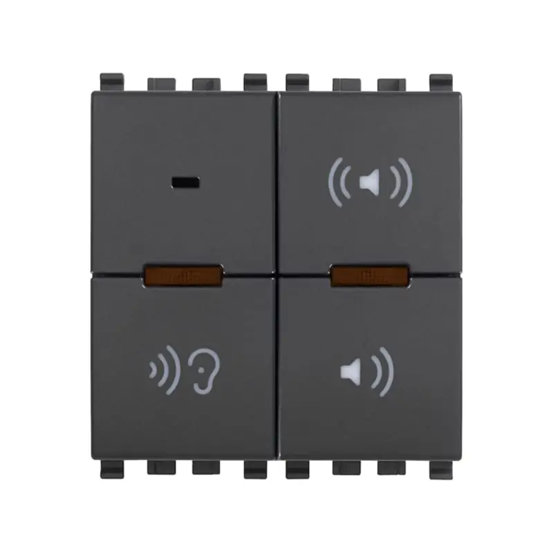 Microfono di chiamata grigio - Vimar 20586