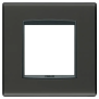 Placca Classic 2M Reflex antracite - Vimar 20642.42