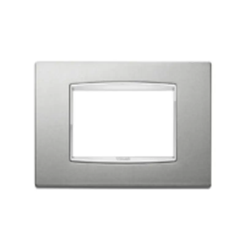 Placca Classic 3M argento matt - Vimar 20653.N13