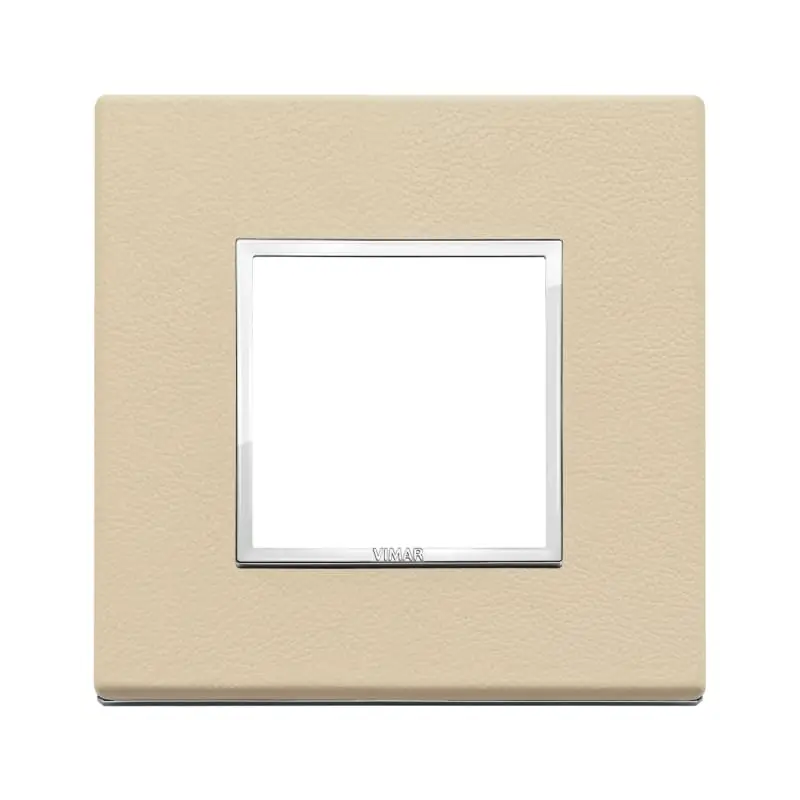 Placca 2M crema - Vimar 21642.21