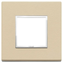 Placca 2M crema - Vimar 21642.21