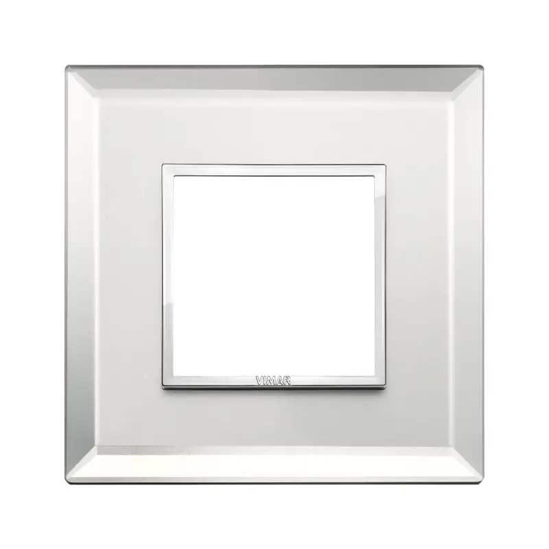 Placca 2M argento ghiaccio - Vimar 21642.72