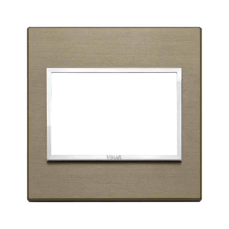 Placca 3M BS bronzo scuro - Vimar 21648.05