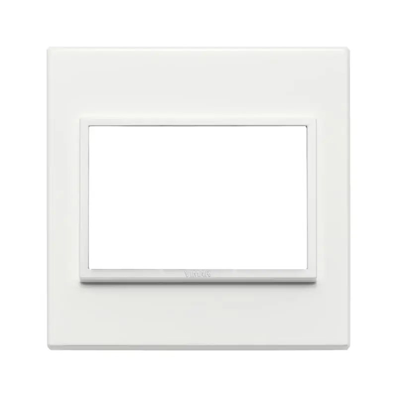 Placca 3M BS bianco totale - Vimar 21648.17