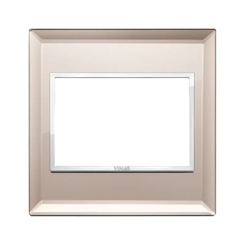 Placca 3M BS specchio bronzato - Vimar 21648.75
