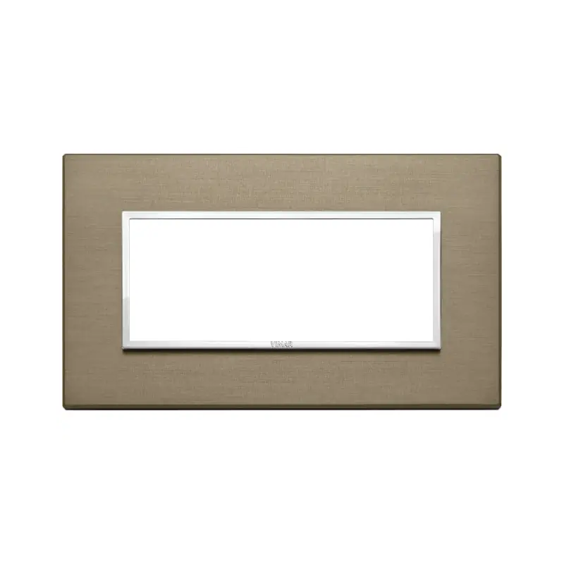 Placca 5M BS bronzo scuro - Vimar 21649.05