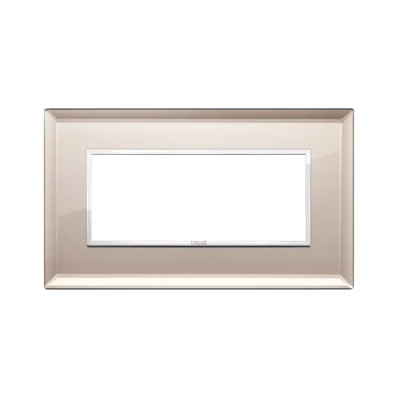 Placca 5M BS specchio bronzato - Vimar 21649.75