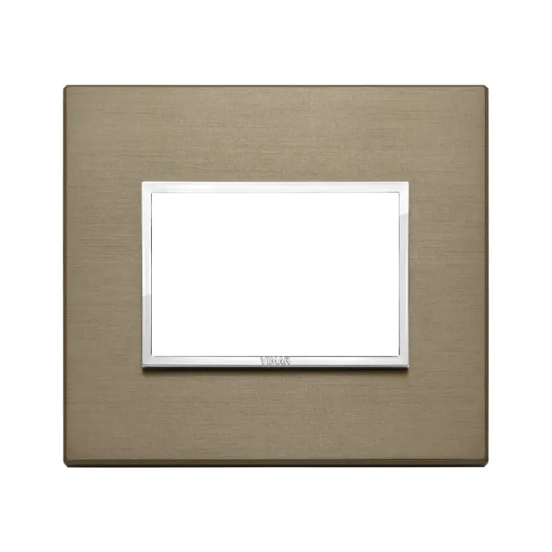 Placca 3M bronzo scuro - Vimar 21653.05