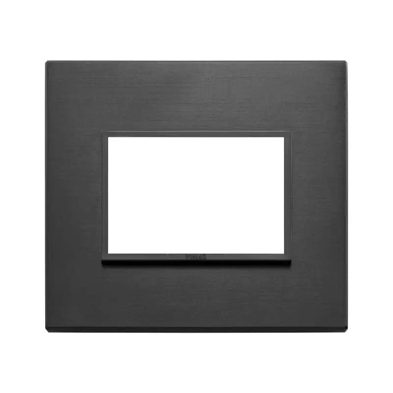 Placca 3M nero totale - Vimar 21653.18