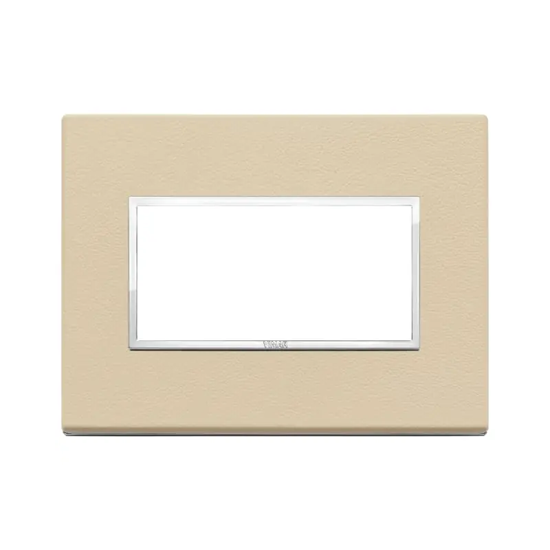 Placca 4M crema - Vimar 21654.21