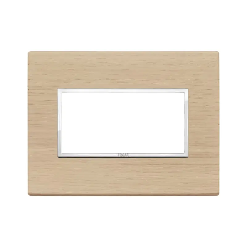 Placca 4M rovere sbiancato - Vimar 21654.32