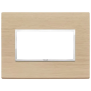 Placca 4M rovere sbiancato - Vimar 21654.32
