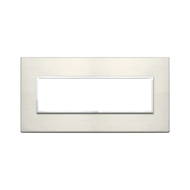 Placca 7M titanio - Vimar 21657.08