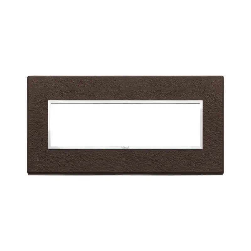 Placca 7M tabacco - Vimar 21657.22