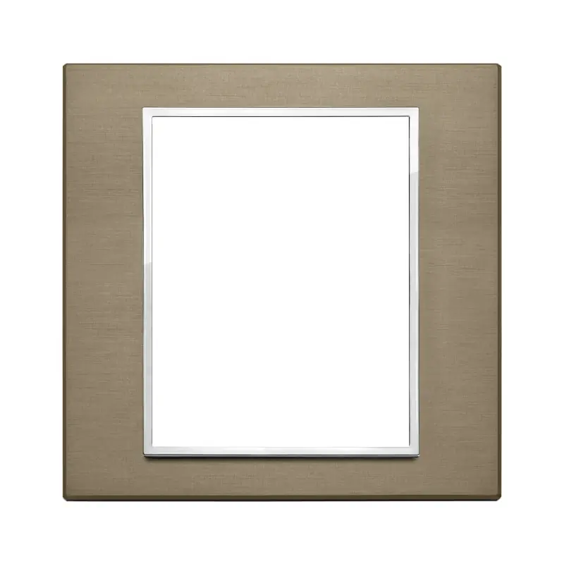 Placca 8M bronzo scuro - Vimar 21668.05