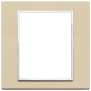 Placca 8M crema - Vimar 21668.21