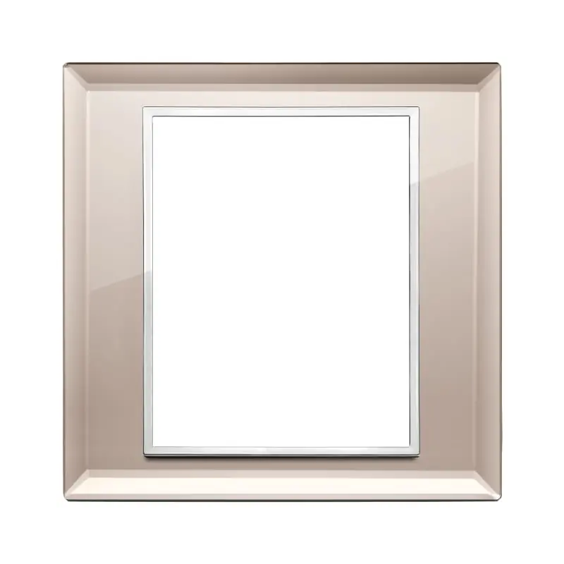 Placca 8M specchio bronzato - Vimar 21668.75