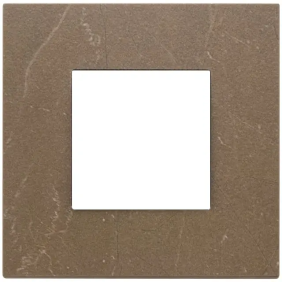 Placca 2M coffee brown - Vimar 22642.52